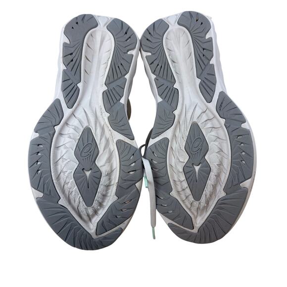 Asics Novablast 4 cushioned Running Shoes Daily Trainer Oatmeal Seafoam Size 9.5 - Picture 10 of 16